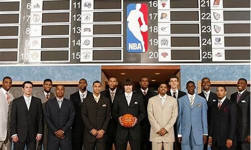 2006年nba选秀顺序,nba06年选秀顺位名单