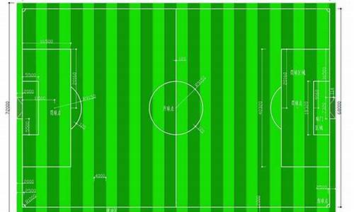 足球场多大平米面积,足球场是多少平米